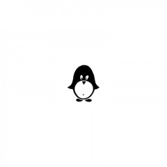 Holzstempel Mini - Pinguin