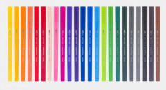 Bruynzeel Fineliner Brush Pen Set 24er Set
