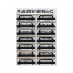 Clear Stamps - Label Tabs