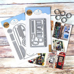 Elizabeth Crafts Special Kit - Phone Booth