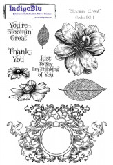 Mounted Stamps - Blooming Great