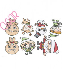 Clear Stamps - Christmas Cuties