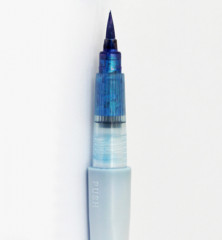 Wink Of Luna Metallic Brush Pen - Blue