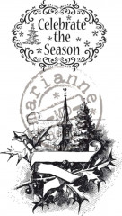 Cling Stamps - Vintage Celebrate the Season