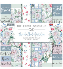 The Walled Garden 8x8 Embellishment Pad
