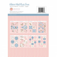 Where Wild Roses Grow A4 Die Cut Collection Pad