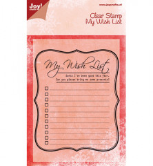 Clear Stamps - Christmas My Wishlist