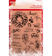 Clear Stamps - Merry Christmas