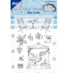 Clear Stamps - Blue Porche