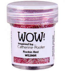 Wow Embossing Glitter - Rockin Red