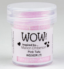 Wow Embossing Glitter - Pink Tutu Regular