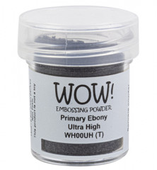 Wow Embossing Powder - Ebony Ultra High