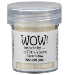 Wow Embossing Glitter - Silver Snow