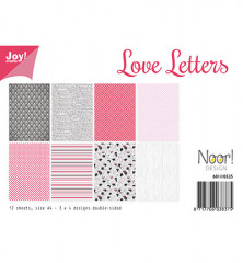 Love Letters Paper Bloc A4