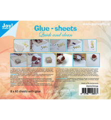 Glue Sheets A5 - Quick and Clean