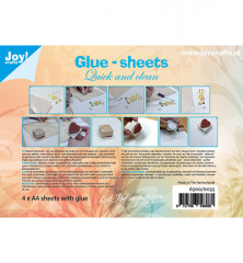 Glue Sheets A4 - Quick and Clean