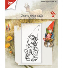 Clear Stamps - Gnome mit Kind