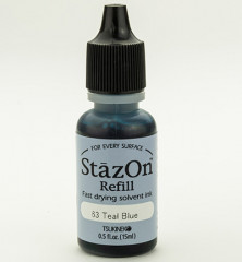 StazOn Re-Inker - Teal Blue