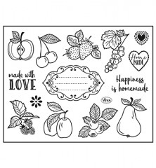Clear Stamps - Happiness is Homemade