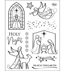 Clear Stamps - Holy Night