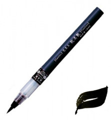 Kuretake Cambio Tambien Brush Marker - Black