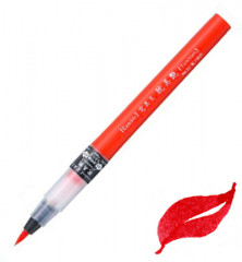 Kuretake Cambio Tambien Brush Marker - Red