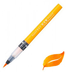 Kuretake Cambio Tambien Brush Marker - Cadmium Orange