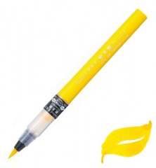 Kuretake Cambio Tambien Brush Marker - Cadmium Yellow