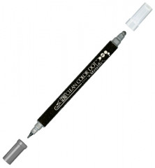 Clean Color Dot Stift - Metallic Silber