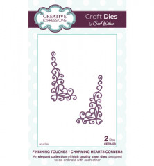 Craft Dies - Charming Hearts Corner