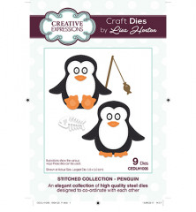 Craft Dies - The Stitched Collection Penguin