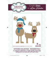 Craft Dies - The Stitched Collection Reindeer Pals