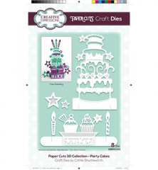 Craft Dies - Paper Cuts Collection 3D Party Cakes