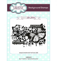 Background Stamps - Background Butterfly