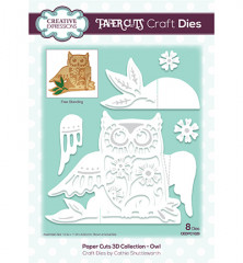 Craft Dies - 3D Owl