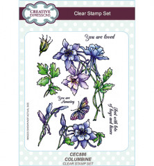 Clear Stamps Set - Columbine