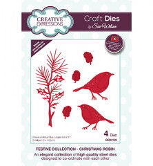 Craft Dies - Christmas Robin