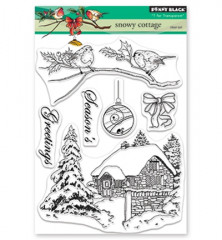Clear Stamps - Snowy Cottage