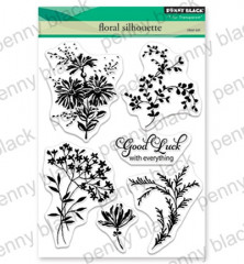 Clear Stamps - Floral Silhouette