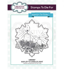 Cling Stamps - Hayleys Candlelight