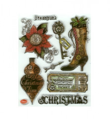 Clear Stamps - Steampunk Xmas Stiefel