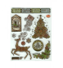 Clear Stamps - Steampunk Xmas Baum