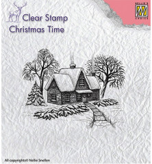 Clear Stamps - Idyllic Winter Scene