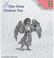 Clear Stamps - Angel with Lantern