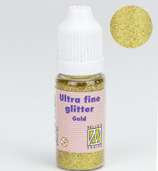 Flasche ultrafeiner Glitter Gold