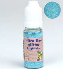 Flasche ultrafeiner Glitter hell blau
