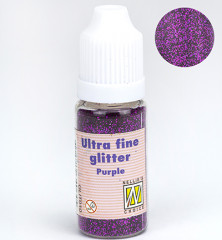 Flasche ultrafeiner Glitter lila