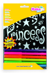 Kits for Kids Malvorlage Samt Prinzessin