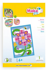 Kits for Kids Moosgummi adhesive Blumen Mosaik