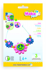 Kits for Kids Moosgummi Denim Kette Peace
